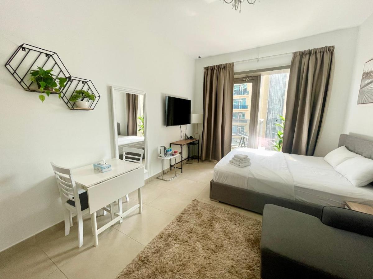 Super Elegant Studio Apartment-Sparkle Tower By Sweet Homes Дубай Экстерьер фото